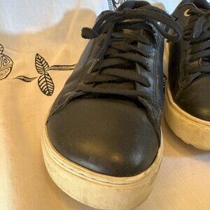 Women's black Birkenstock sneakers